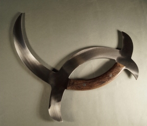 Edles Mond-Sichel-Messer Yue / Mandarin-Enten-Messer