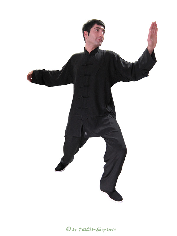 Gabory Tai Chi Anzug aus Crêpe de Chine