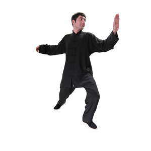 Gabory Tai Chi Anzug aus Crpe de Chine