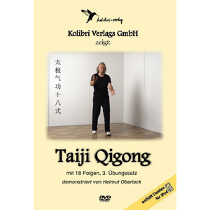 DVD: Taiji Qigong mit 18 Folgen 3. bungssatz