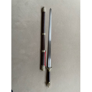 Tai Chi Intarsienschwert 70cm starre Klinge