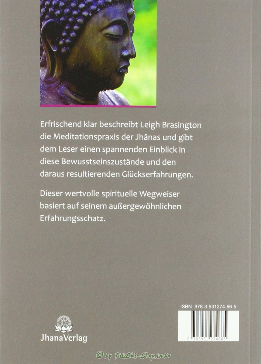 Buch: Leigh Brasington - Das Glück der Meditation - Wegweiser in die Jhanas