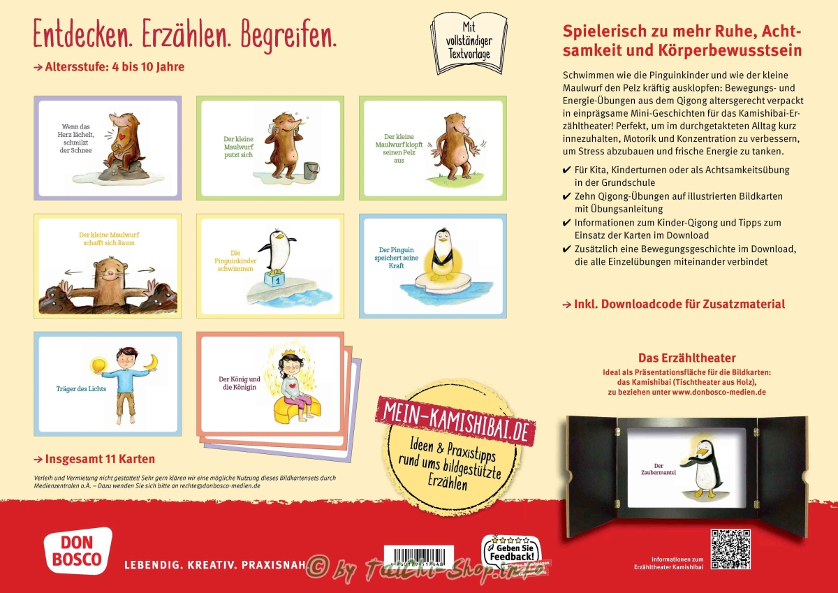 Wenn das Herz lächelt, schmilzt der Schnee / 10 Qigong-Übungen für Kinder