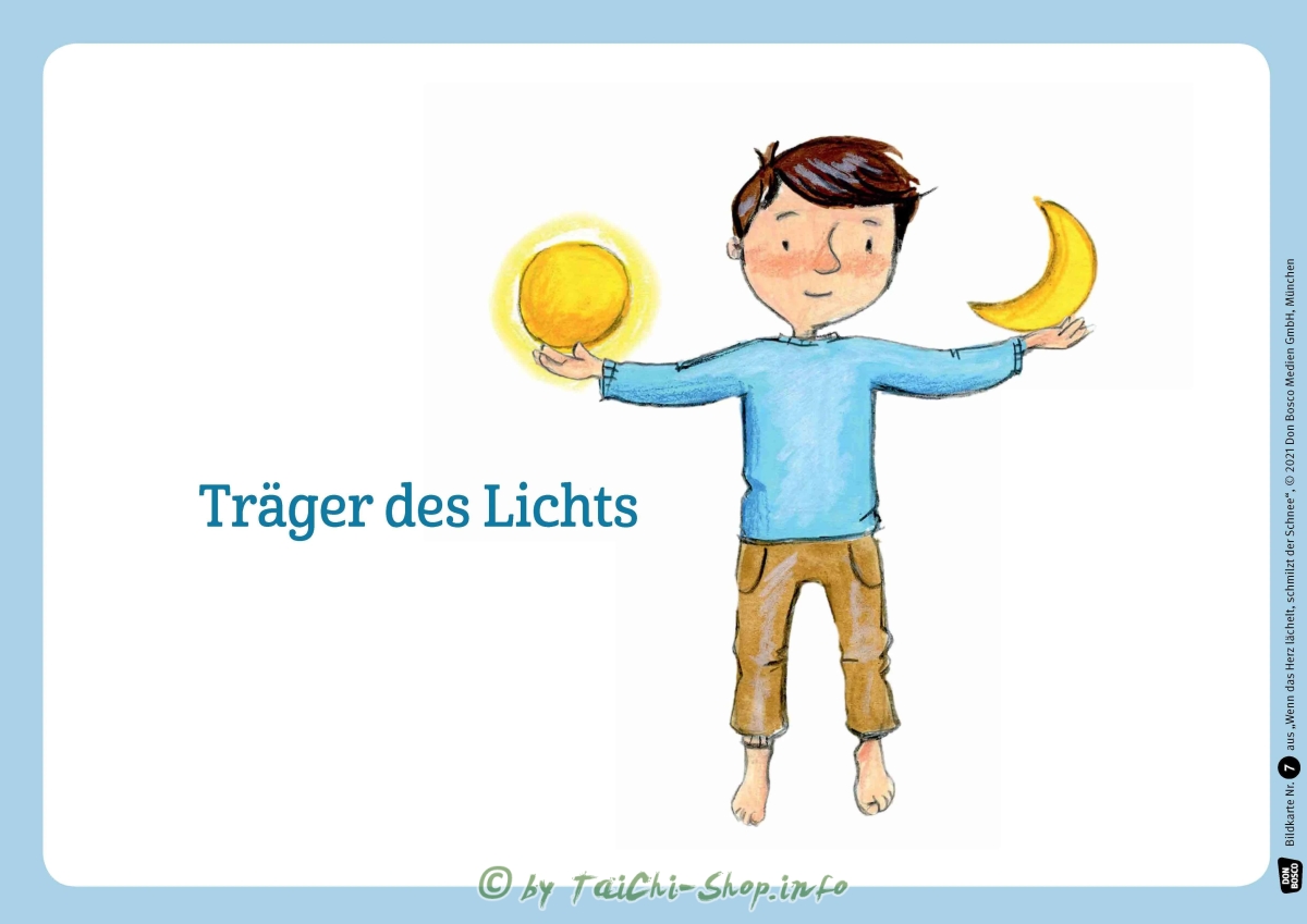 Wenn das Herz lächelt, schmilzt der Schnee / 10 Qigong-Übungen für Kinder
