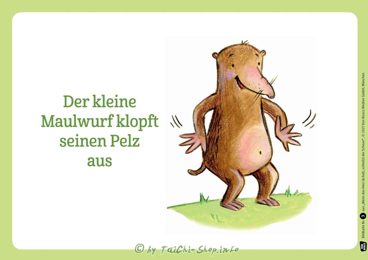 Wenn das Herz lächelt, schmilzt der Schnee / 10 Qigong-Übungen für Kinder