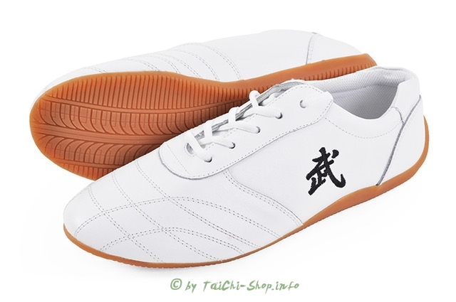 Edler Tai Chi Schuh - Modell Long 42 weiß