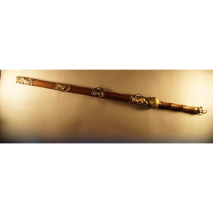 TaiChi Schwert Schwert 5 Tiere  mit starrer Klinge