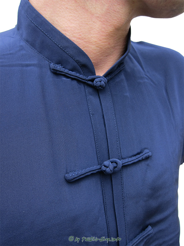 Gabory Tai Chi Jacke aus feinster Waschseide L/XL dunkelbau