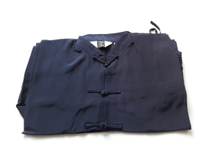 Gabory Tai Chi Jacke aus feinster Waschseide L/XL dunkelbau