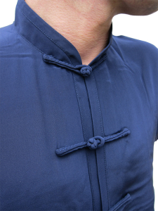 Gabory Tai Chi Jacke aus feinster Waschseide L/XL dunkelbau