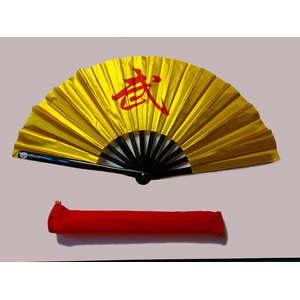 Tai Chi bungsfcher WU (rot) - gold - links