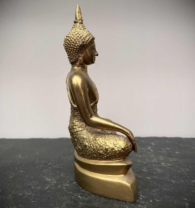 Buddha Statue Siddharta - Messing