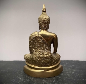 Buddha Statue Siddharta - Messing