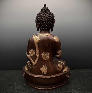 Buddha Mudra der Lehre - Bronze