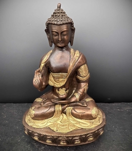 Buddha Mudra der Lehre - Bronze