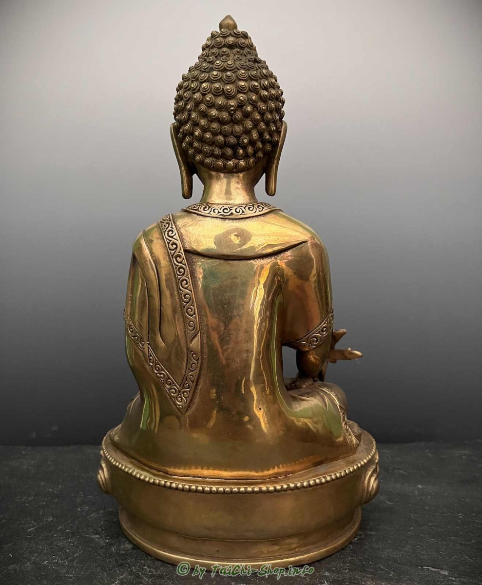 Medizin Buddha Statue aus Bronze
