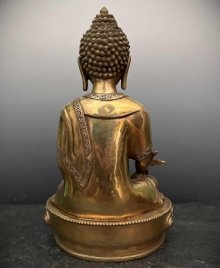 Medizin Buddha Statue aus Bronze