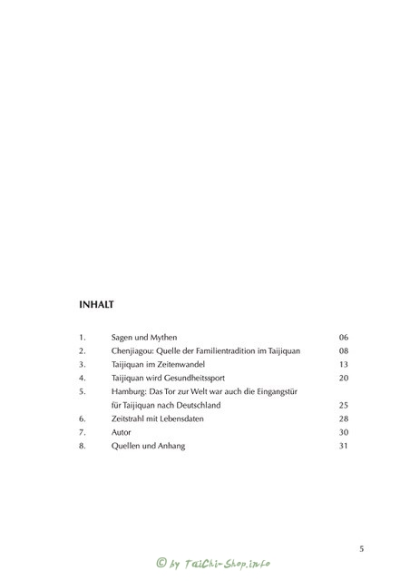 Buch: Tai Chi - Eine kurze Geschichte des Tai Chi Chuan / Jan Leminsky