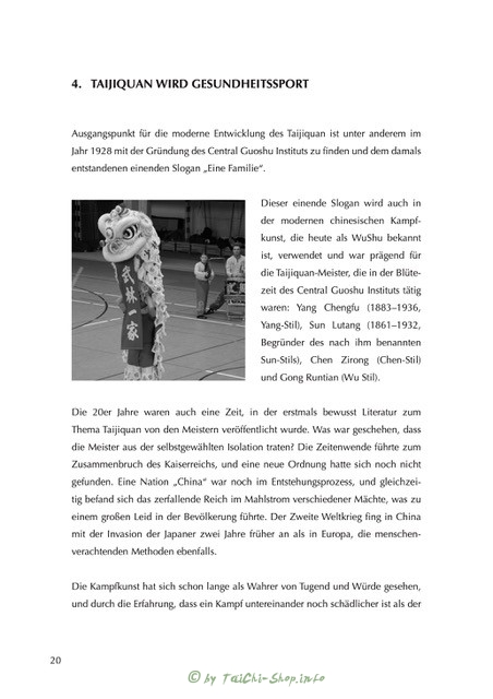 Buch: Tai Chi - Eine kurze Geschichte des Tai Chi Chuan / Jan Leminsky