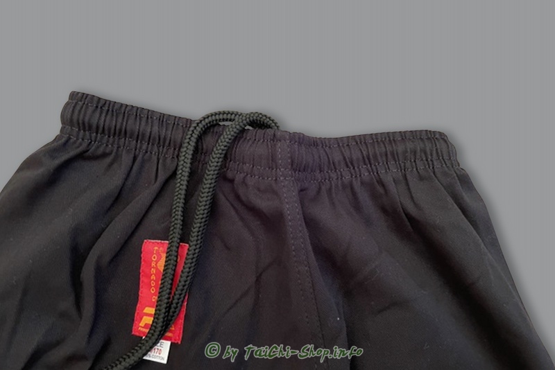 Tai Chi Anzug aus Baumwolle mit weissem Innenkragen 170 cm