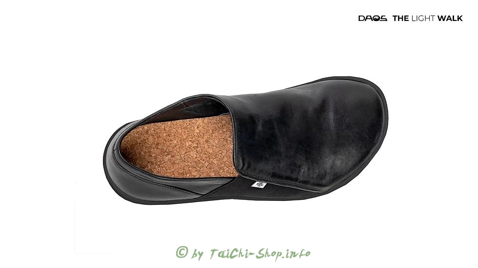 Tai Chi Barfußschuh DAOS 37 schwarz / schwarze Sohle