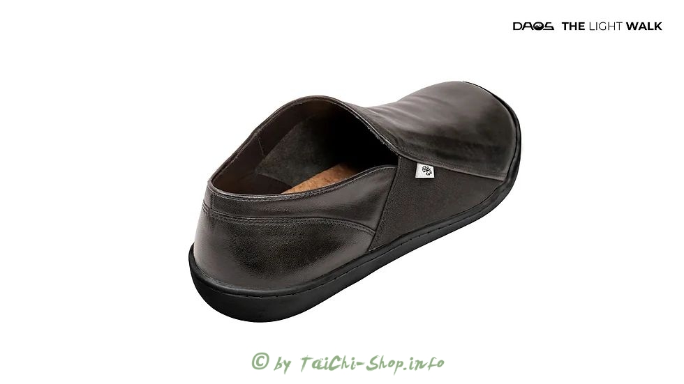 Tai Chi Barfußschuh DAOS 37 schwarz / schwarze Sohle