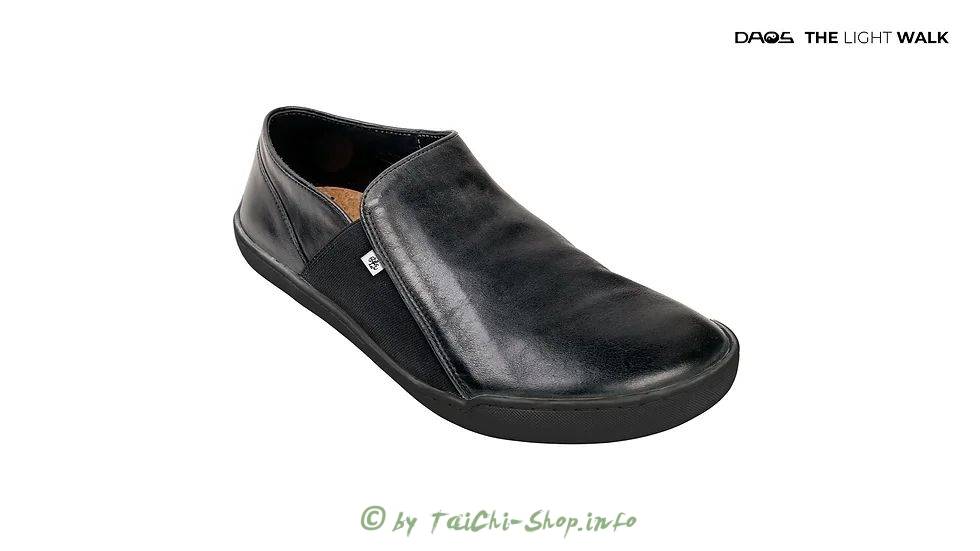 Tai Chi Barfußschuh DAOS 38 schwarz / schwarze Sohle