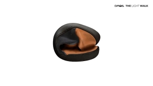 Tai Chi Barfußschuh DAOS 38 cognac / schwarze Sohle