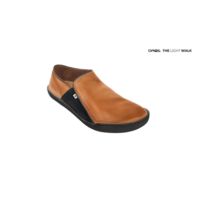 Tai Chi Barfuschuh DAOS 43 cognac / schwarze Sohle