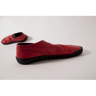 Tai Chi Barfuschuh DAOS 43 rot / schwarze Sohle