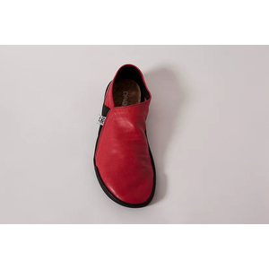 Tai Chi Barfuschuh DAOS 43 rot / schwarze Sohle