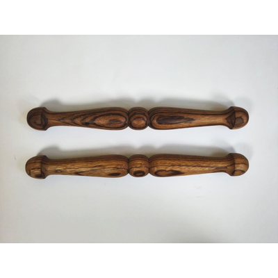 Tai Chi Griffel / handgefertigt aus edlen Hlzern Zebrano