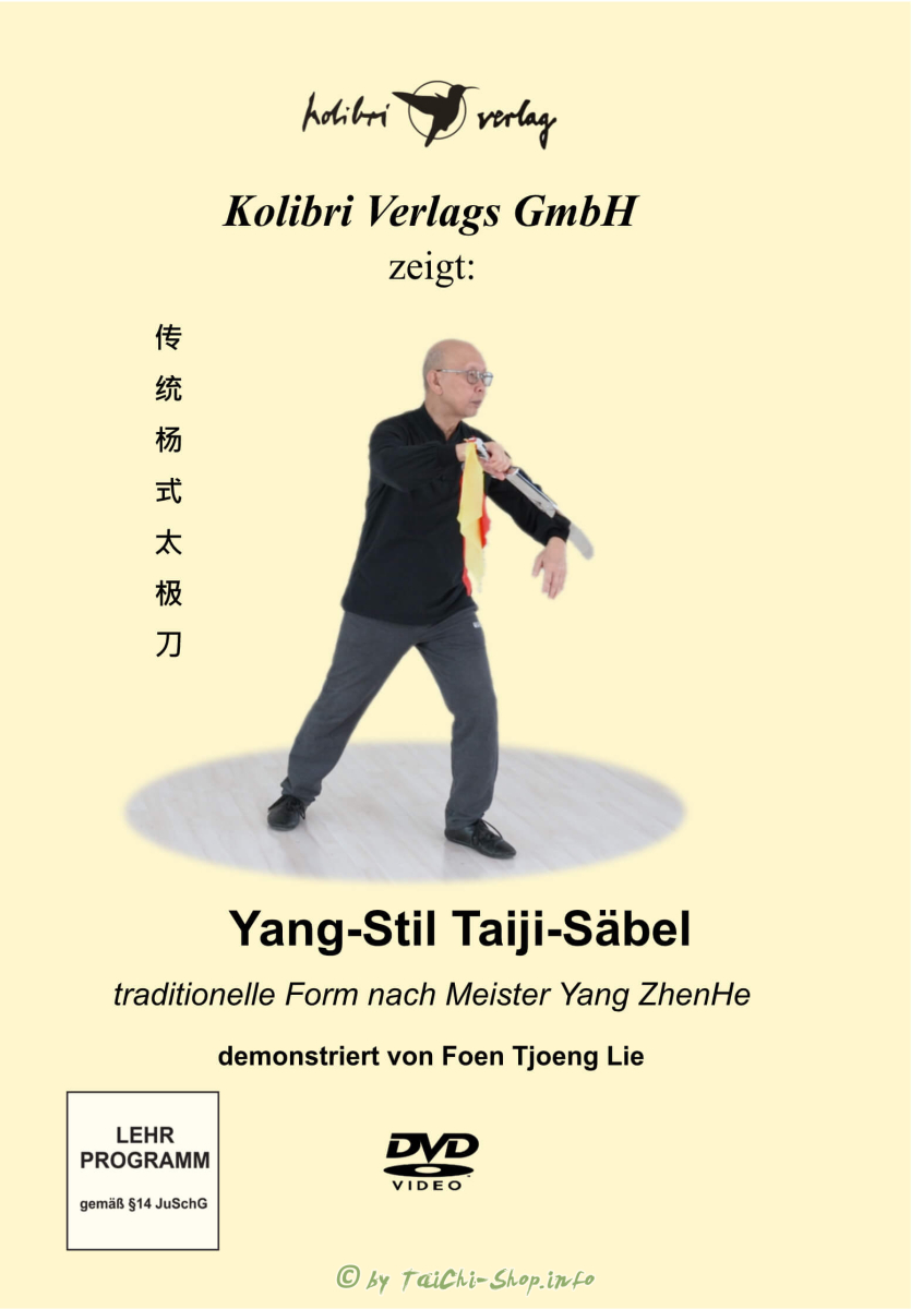 DVD: Yang-Stil Taiji-Säbel nach Meister Yang ZhenHe