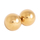 Qi-Gong Kugeln goldfarben 4 cm