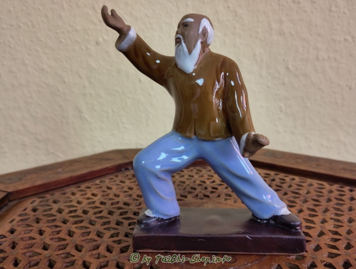 Tai Chi Figur - Mähne des Wildpferds teilen