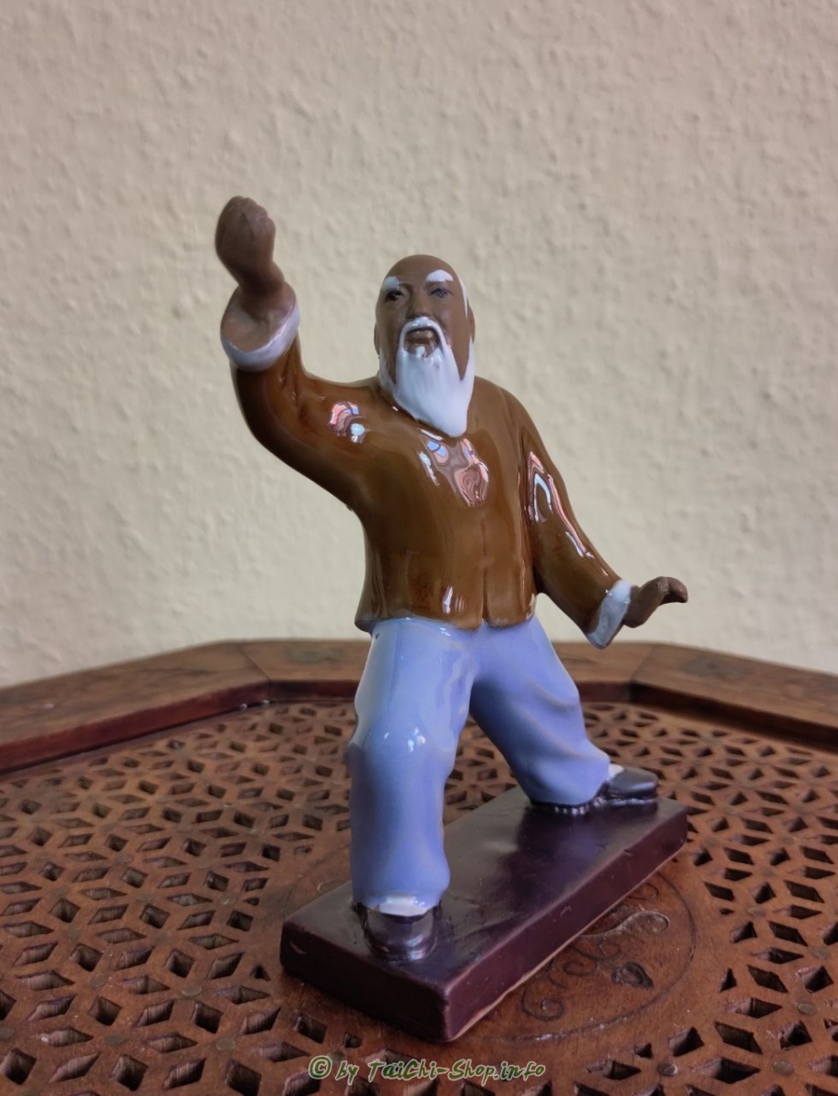 Tai Chi Figur - Mähne des Wildpferds teilen