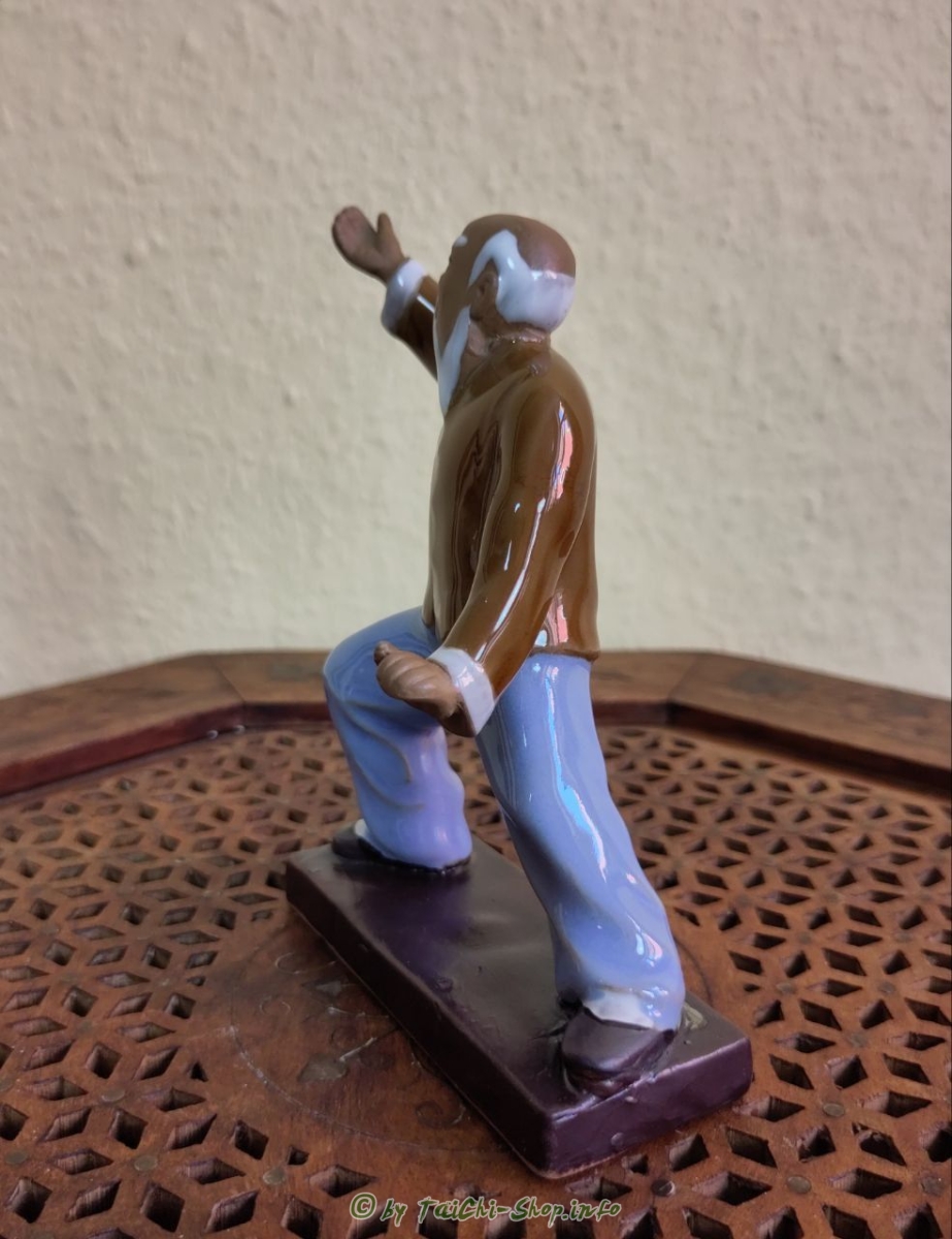 Tai Chi Figur - Mähne des Wildpferds teilen