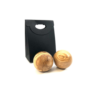 Qi-Gong Kugeln aus Olivenholz Qi-Gong Kugeln aus Olivenholz