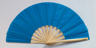 blau mit hellen Streben